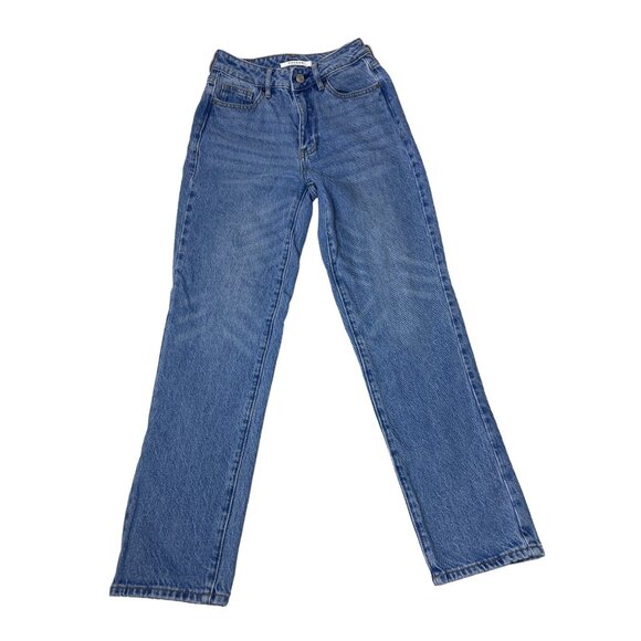 Pacsun Women's Blue Washed Mom Jeans Pants Sz 22 - Picture 1 of 9